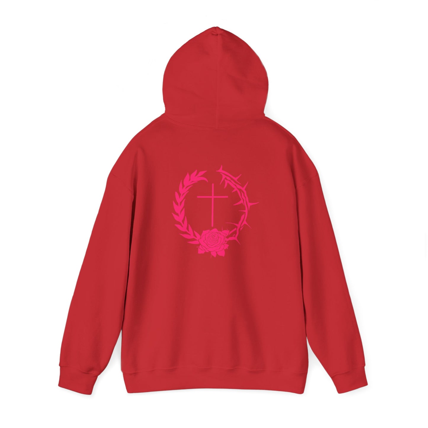 Faith-Inspired Floral Hoodie, Unisex Sweatshirt for Comfort, Perfect for Daily Wear, Gift for Loved Ones, Christian Apparel, Cozy Layering