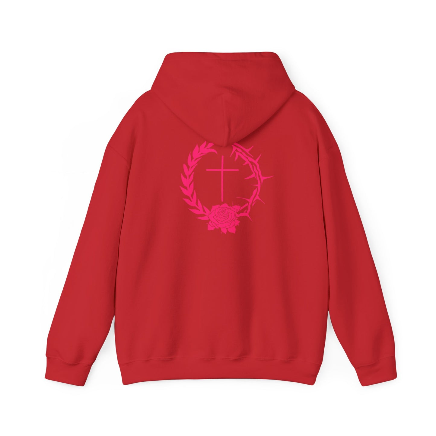 Faith-Inspired Floral Hoodie, Unisex Sweatshirt for Comfort, Perfect for Daily Wear, Gift for Loved Ones, Christian Apparel, Cozy Layering