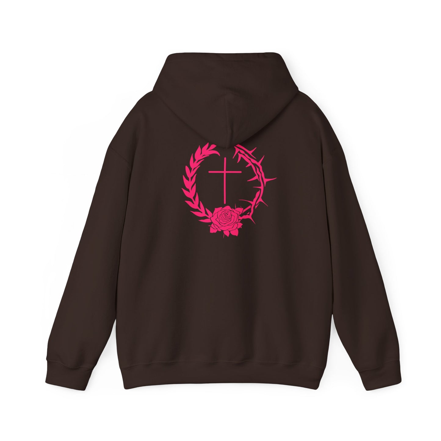 Faith-Inspired Floral Hoodie, Unisex Sweatshirt for Comfort, Perfect for Daily Wear, Gift for Loved Ones, Christian Apparel, Cozy Layering