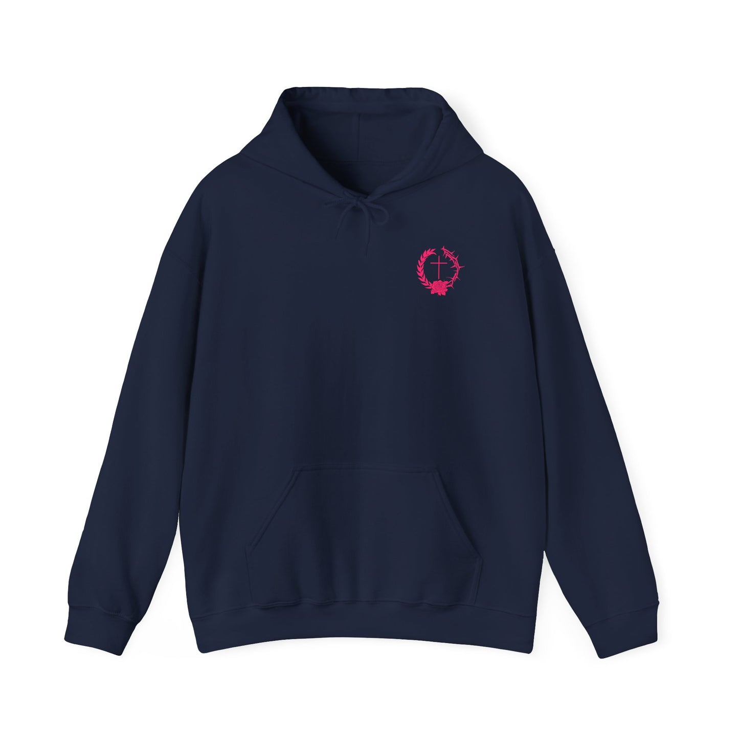 Faith-Inspired Floral Hoodie, Unisex Sweatshirt for Comfort, Perfect for Daily Wear, Gift for Loved Ones, Christian Apparel, Cozy Layering