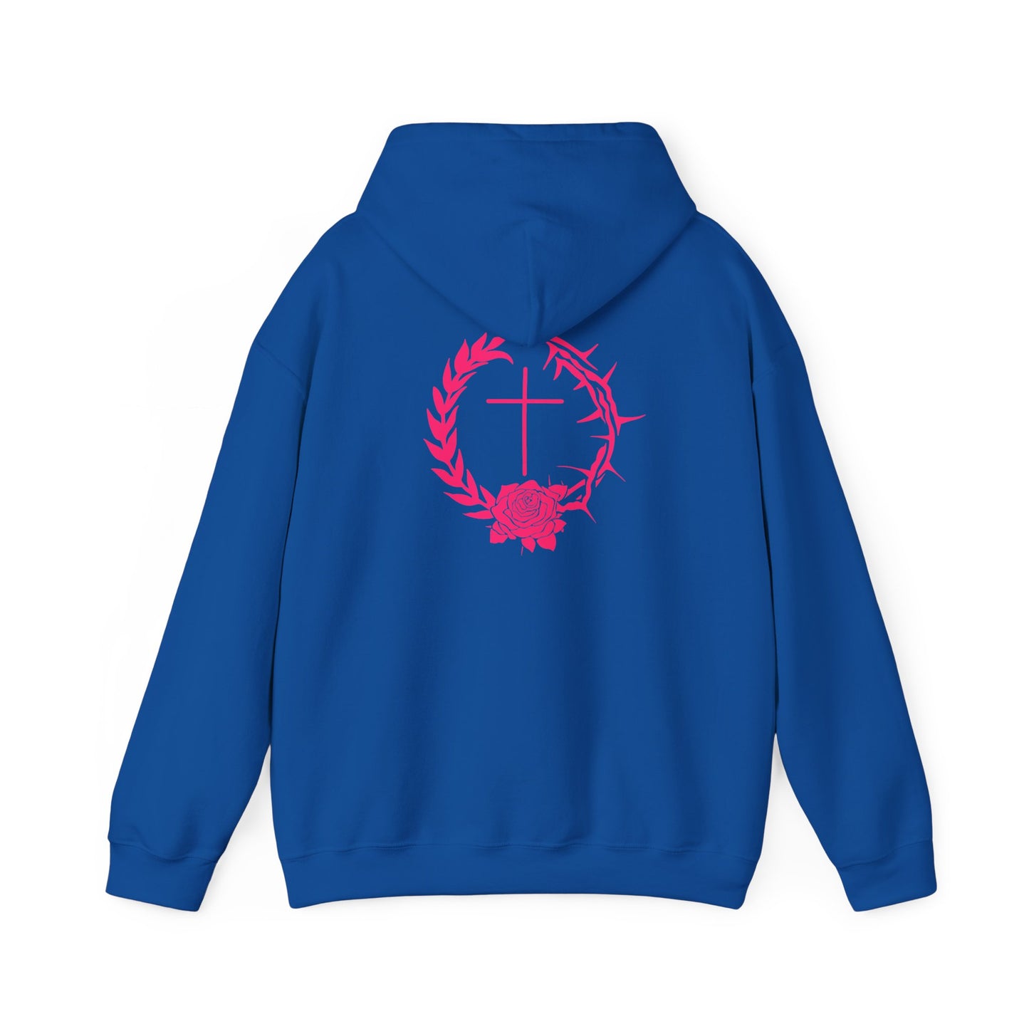 Faith-Inspired Floral Hoodie, Unisex Sweatshirt for Comfort, Perfect for Daily Wear, Gift for Loved Ones, Christian Apparel, Cozy Layering