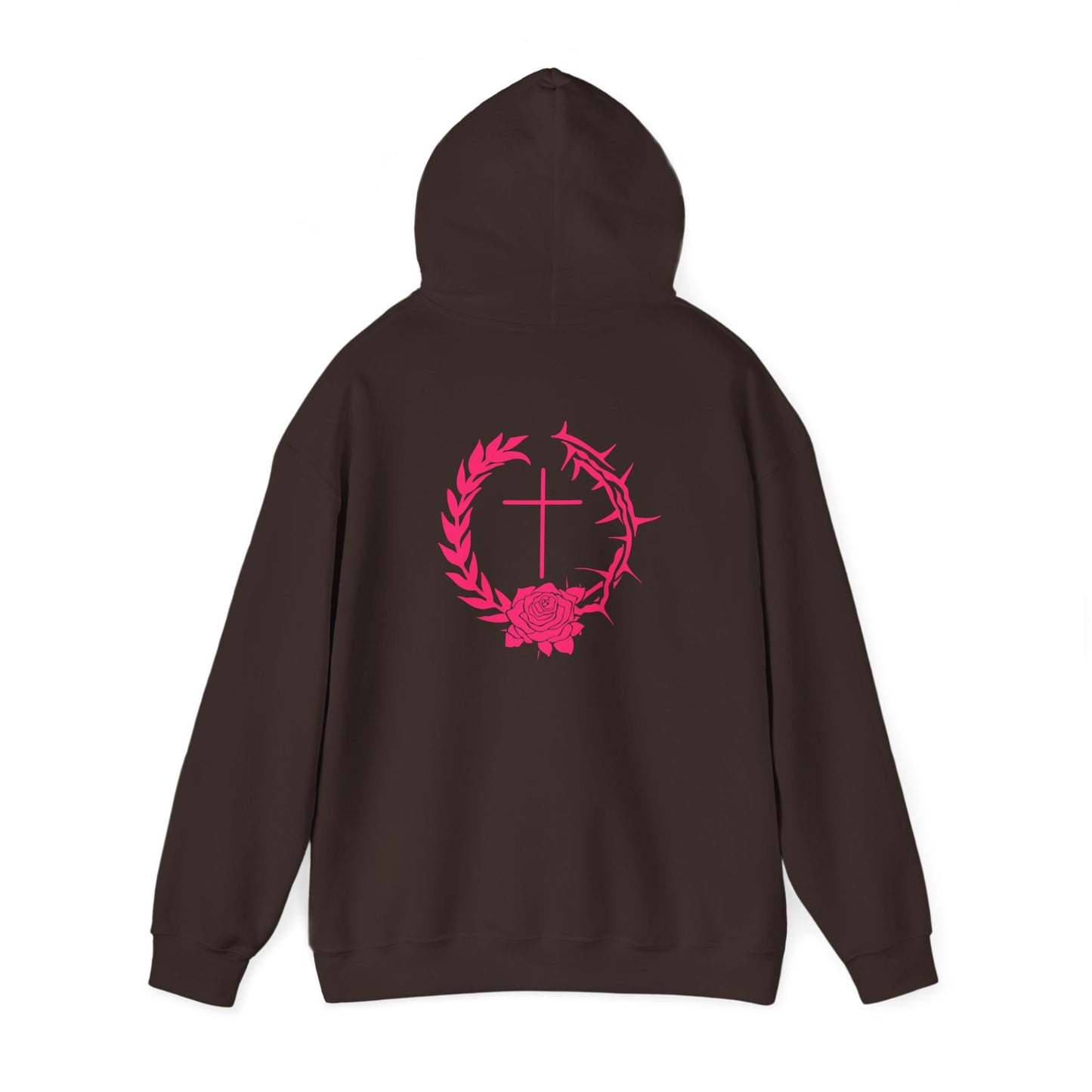 Faith-Inspired Floral Hoodie, Unisex Sweatshirt for Comfort, Perfect for Daily Wear, Gift for Loved Ones, Christian Apparel, Cozy Layering