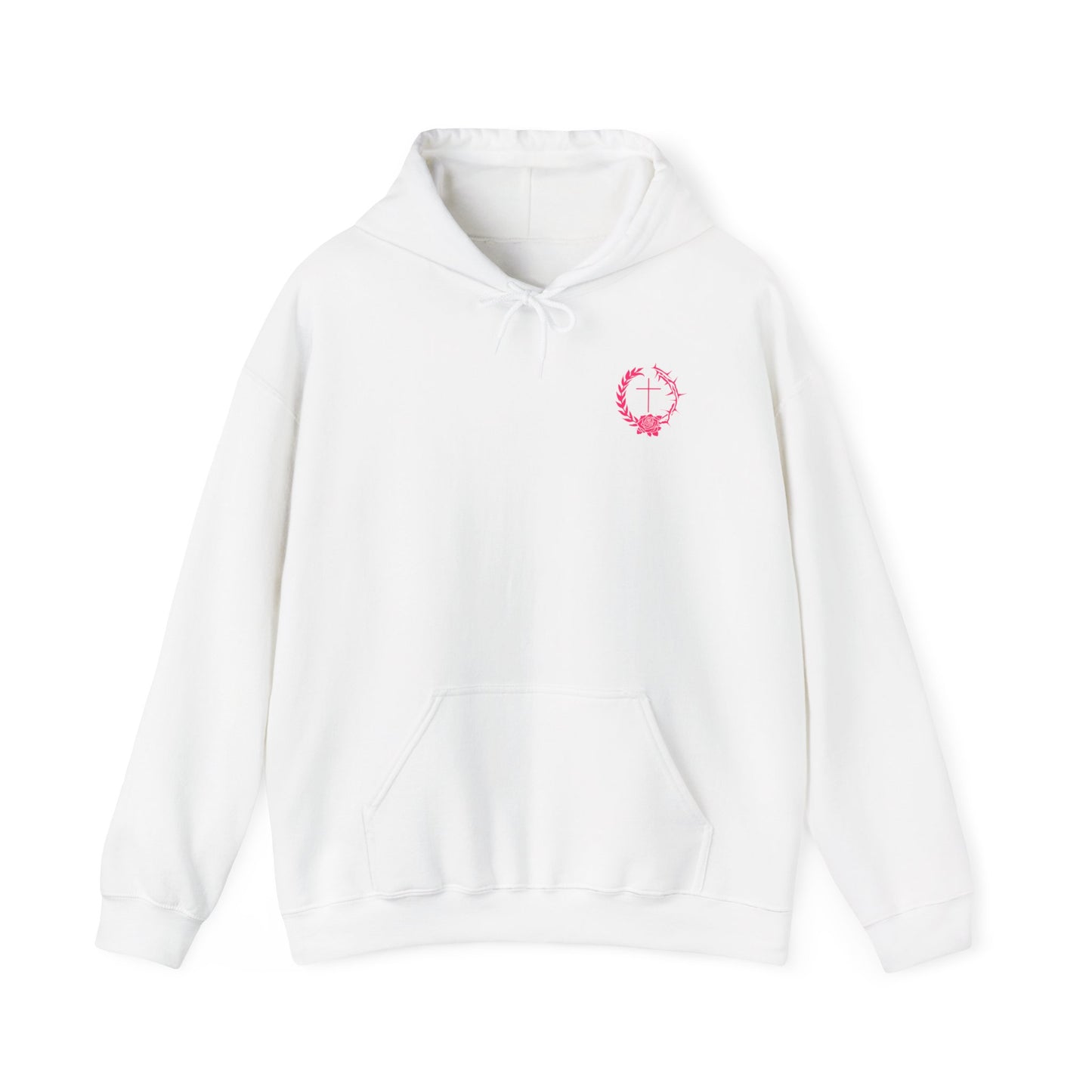 Faith-Inspired Floral Hoodie, Unisex Sweatshirt for Comfort, Perfect for Daily Wear, Gift for Loved Ones, Christian Apparel, Cozy Layering