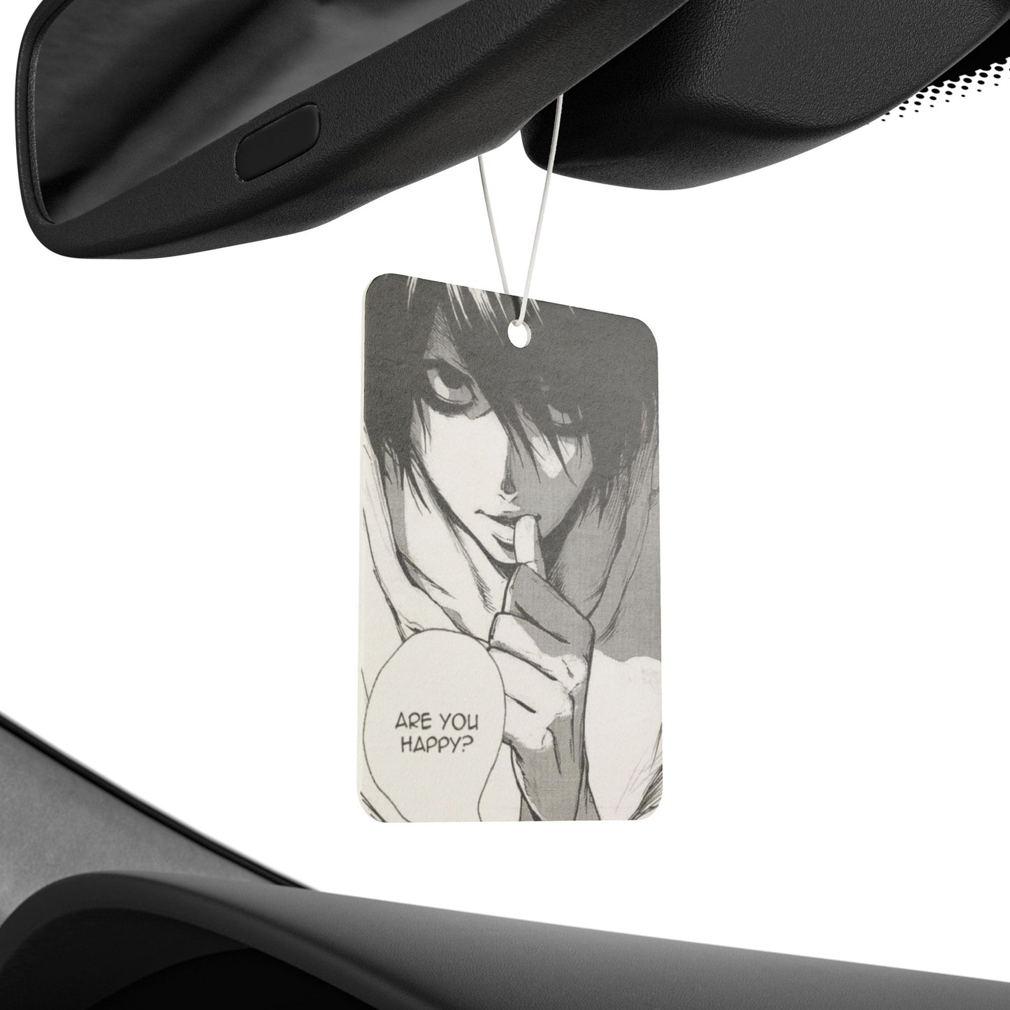 L "Are You Happy"- Car Air Freshener