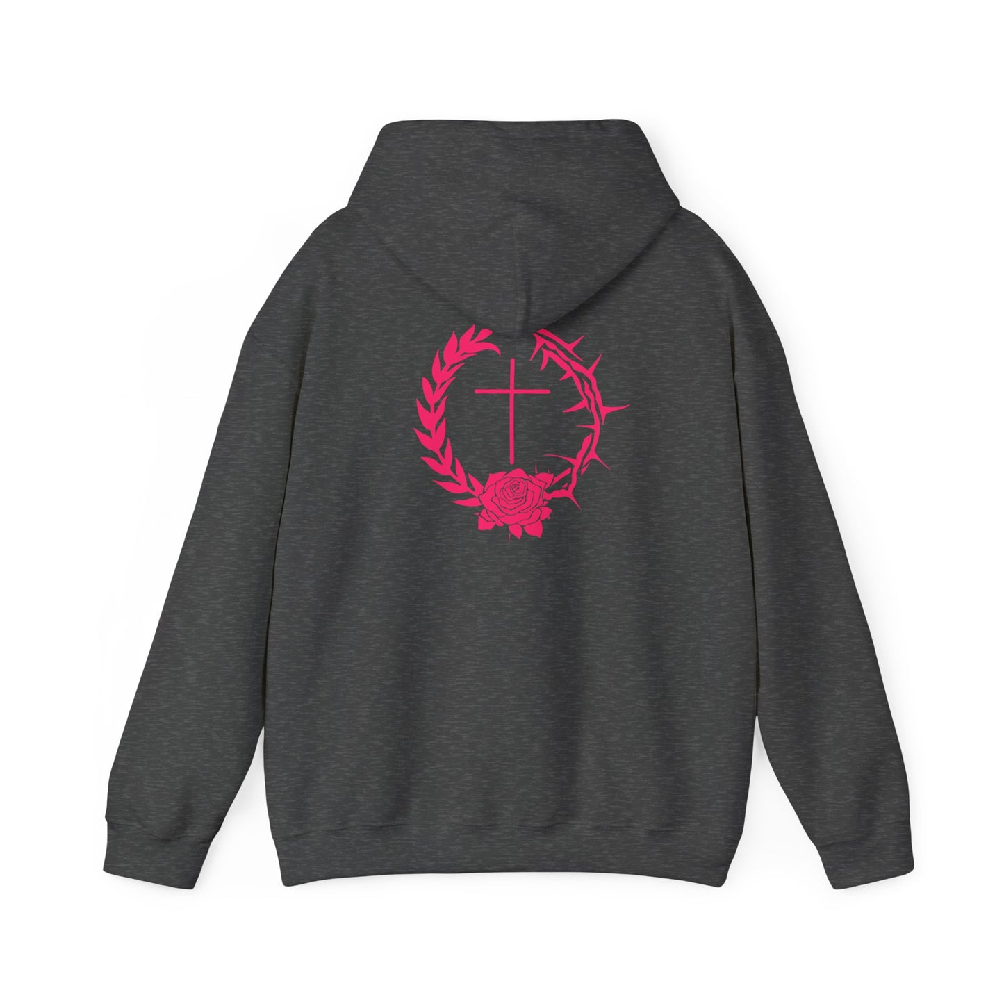Faith-Inspired Floral Hoodie, Unisex Sweatshirt for Comfort, Perfect for Daily Wear, Gift for Loved Ones, Christian Apparel, Cozy Layering