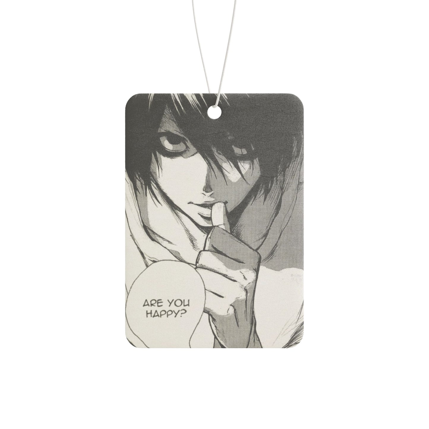 L "Are You Happy"- Car Air Freshener