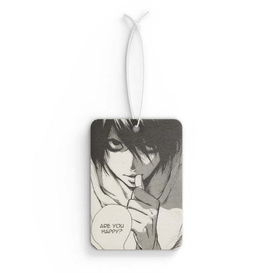 L "Are You Happy"- Car Air Freshener