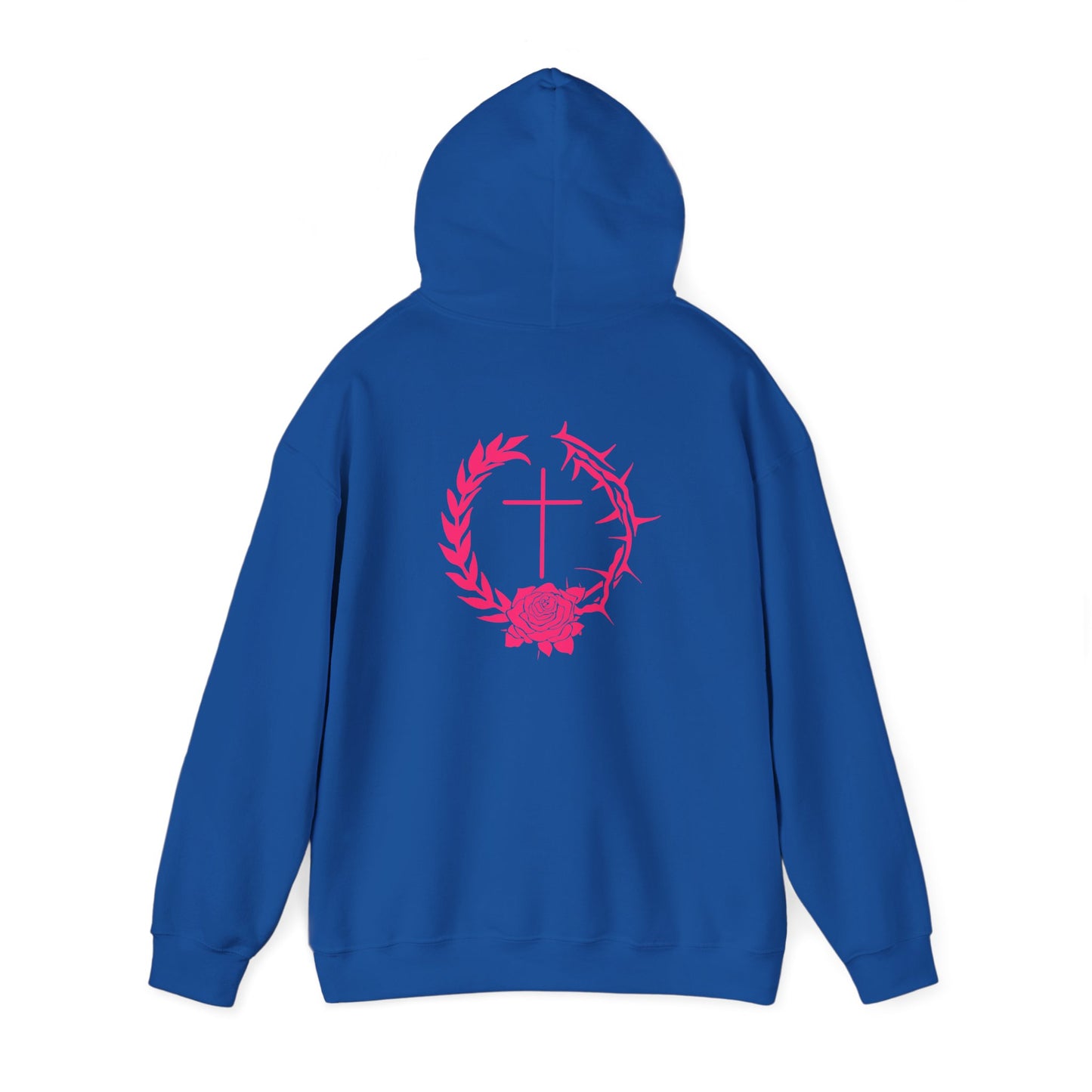 Faith-Inspired Floral Hoodie, Unisex Sweatshirt for Comfort, Perfect for Daily Wear, Gift for Loved Ones, Christian Apparel, Cozy Layering