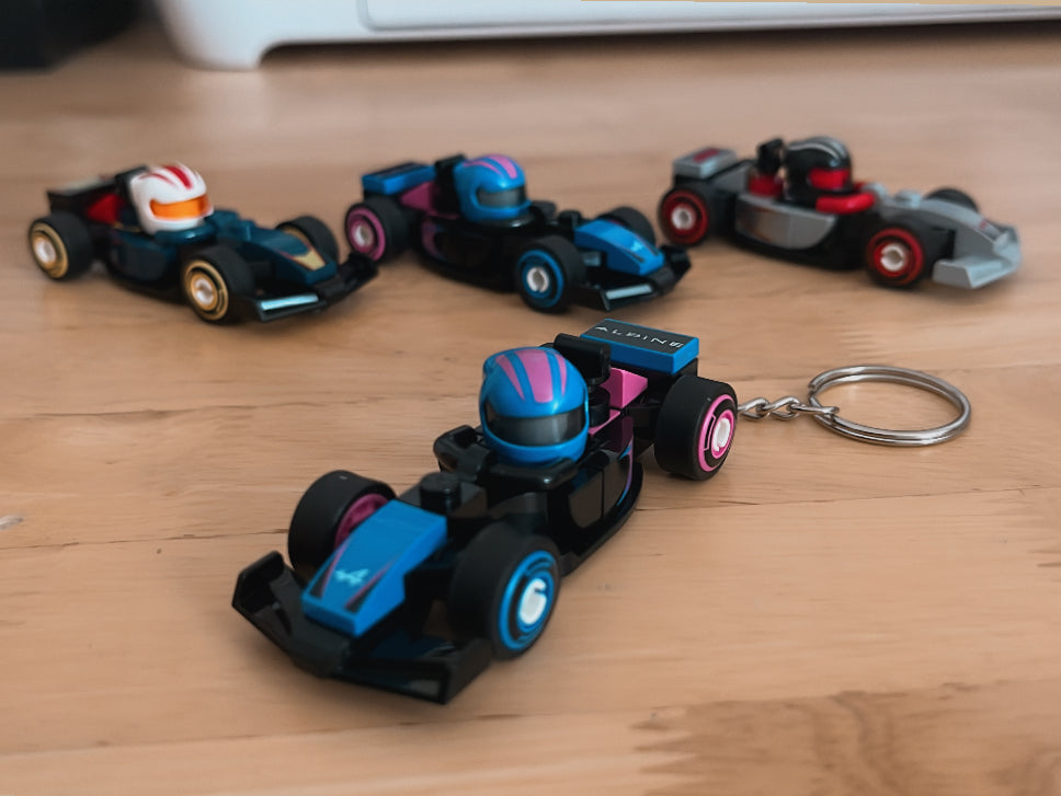 Mini F1 keychains